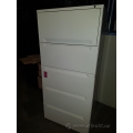 Off-White Herman Miller 5 Drawer Lateral File Cabinet, Locking